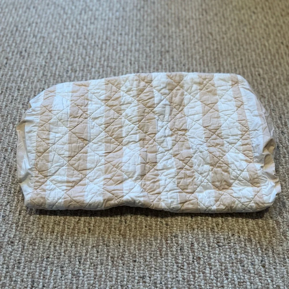 Riviera crib and changing pad cover by Crate&Barrel